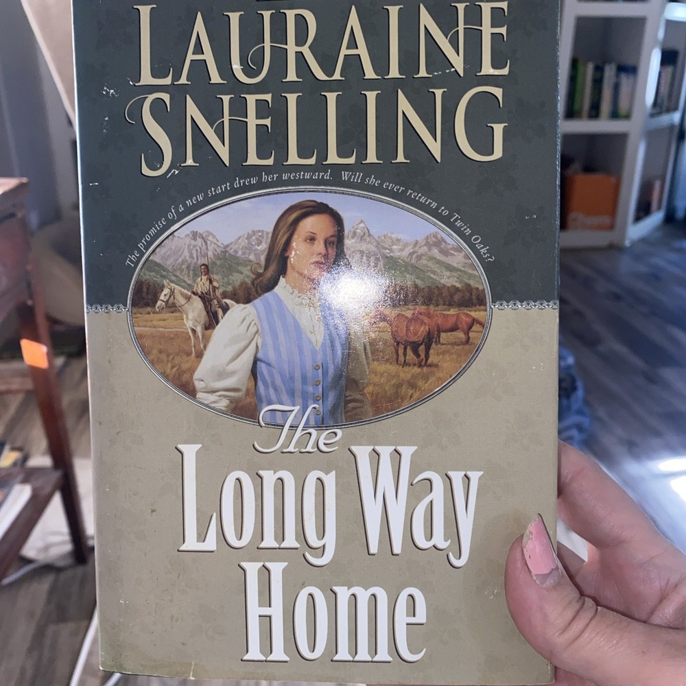 The Long Way Home Hardcover Lauraine Snelling A Secret Refuge 3 Large Print 2009